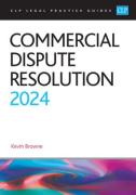 Cover of CLP Legal Practice Guides: Commercial Dispute Resolution 2024