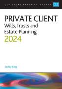 Cover of CLP Legal Practice Guides: Private Client - Wills, Trusts and Estate Planning 2024