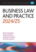 Cover of CLP Legal Practice Guides: Business Law and Practice 2024-25