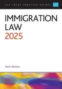 Cover of CLP Legal Practice Guides: Immigration Law 2025