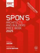 Cover of Spon's Architects and Builders Price Book 2025