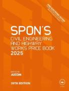 Cover of Spon's Civil Engineering and Highway Works Price Book 2025