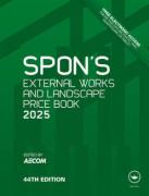 Cover of Spon's External Works and Landscape Price Book 2025