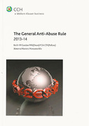 Cover of The General Anti-Abuse Rule 2013 -14