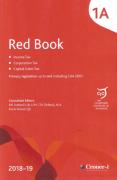 Cover of CCH Red Book 2018-19 (Volumes 1A, 1B, 1C, 1D, 1E, 1F, 1G, 1H + Index)