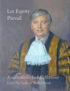 Cover of Let Equity Prevail: Recollections and Reflections