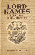Cover of Lord Kames: Legal and Social Theorist