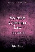 Cover of Scottish Contract Law