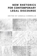 Cover of New Rhetorics for Contemporary Legal Discourse