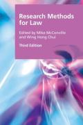 Cover of Research Methods for Law