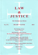 Cover of Law and Justice: The Christian Law Review
