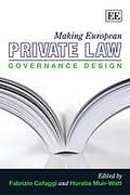 Cover of Making European Private Law: Governance Design