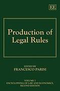 Cover of Production of Legal Rules