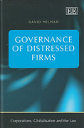 Cover of Governance of Distressed Firms: Corporations, Globalisation and the Law
