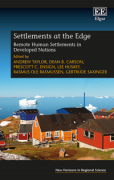 Cover of Settlements at the Edge - Remote Human Settlements in Developed Nations