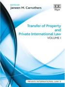 Cover of Transfer of Property and Private International Law