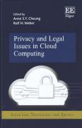 Cover of Privacy and Legal Issues in Cloud Computing