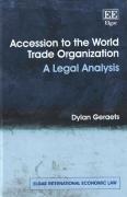 Cover of Accession to the World Trade Organisation: A Legal Analysis