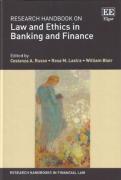 Cover of Research Handbook on Law and Ethics in Banking and Finance