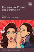 Cover of Comparative Privacy and Defamation