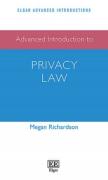 Cover of Advanced Introduction to Privacy Law