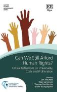 Cover of Can We Still Afford Human Rights?: Critical Reflections on Universality, Proliferation and Costs