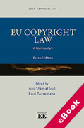 Cover of EU Copyright Law: A Commentary (eBook)