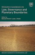 Cover of Research Handbook on Law, Governance and Planetary Boundaries
