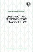 Cover of Legitimacy and Effectiveness of ESMA&#8217;s Soft Law