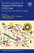 Cover of Research Handbook on General Principles in EU Law: Constructing Legal Orders in Europe