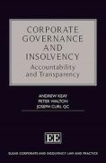 Cover of Corporate Governance and Insolvency: Accountability and Transparency