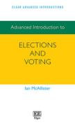 Cover of Advanced Introduction to Elections and Voting