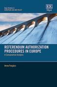 Cover of Referendum Authorization Procedures in Europe: A Comparative Analysis