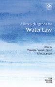 Cover of A Research Agenda for Water Law