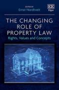 Cover of The Changing Role of Property Law: Rights, Values and Concepts