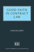 Cover of Good Faith in Contract Law
