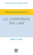 Cover of Advanced Introduction to U.S. Corporate Tax Law