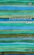 Cover of A Research Agenda for Environmental Law