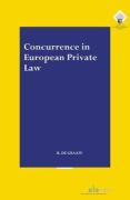 Cover of Concurrence in European Private Law