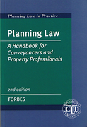 Cover of Planning Law: A Handbook for Conveyancers and Property Professionals