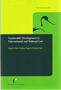 Cover of Sustainable Development in International and National Law