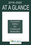 Cover of At A Glance 2019-20: Essential Tables for Financial Remedies