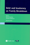 Cover of Debt and Insolvency on Family Breakdown