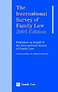 Cover of International Survey of Family Law 2003