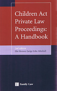 Cover of Children Act Private Law Proceedings: A Handbook