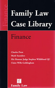 Cover of Family Law Case Library: Finance