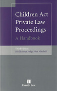 Cover of Children Act Private Law Proceedings: A Handbook