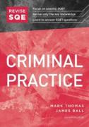 Cover of Revise SQE: Criminal Practice