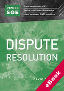 Cover of Revise SQE: Dispute Resolution (eBook)