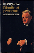 Cover of The Dilemma of Democracy: Diagnosis and Prescription